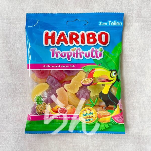 HARIBO【日本未販売】tropifrutti 175g トロピカルフルーツ