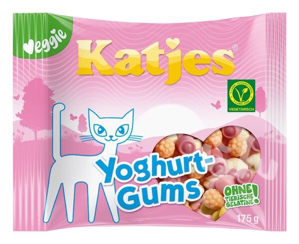 Katjes【日本未販売】Yoghurt-Gums 175g カッチェスグミ