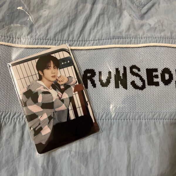BTS 公式 JIN runseokjin tシャツ トレカ