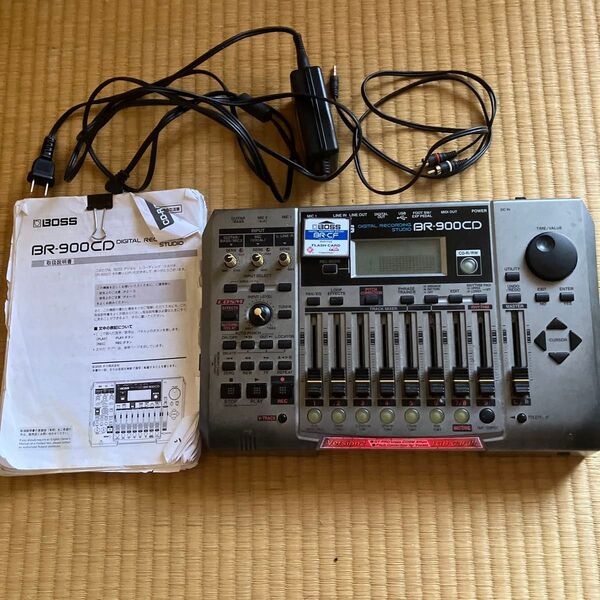 BOSS BR900CD マルチトラックレコーダー ACアダプター付き CF1GB付き MTR