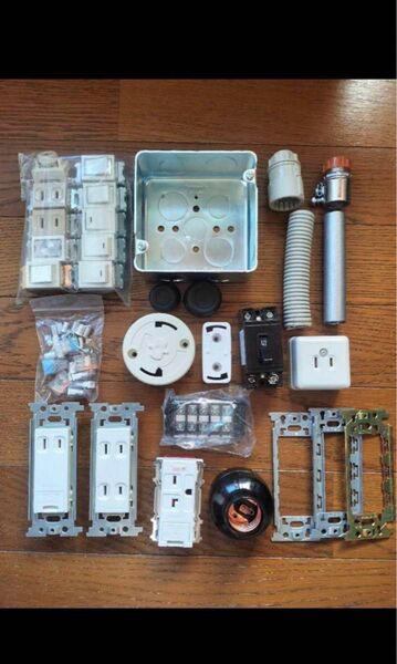 器具セット品 第二種電気工事士技能試験・電気材料セット 中古品あり ほぼ未使用