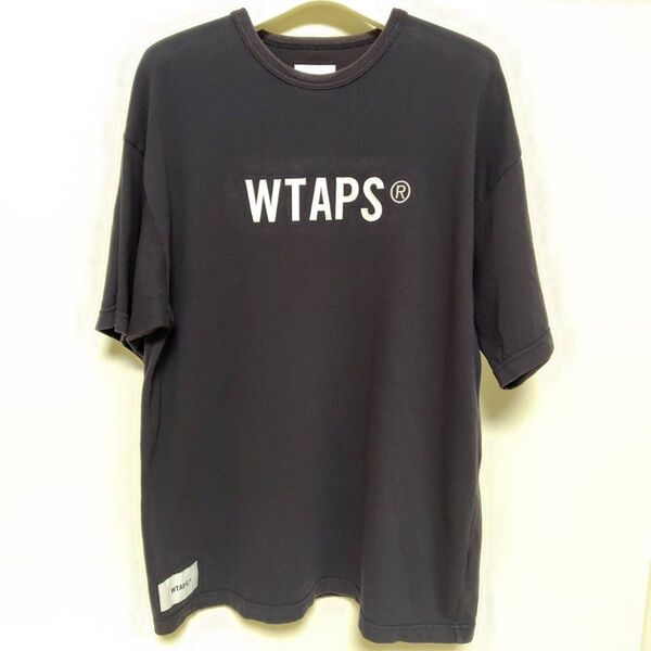WTAPS SIGN SS COTTON TSSC NAVY 241atdt-csm22