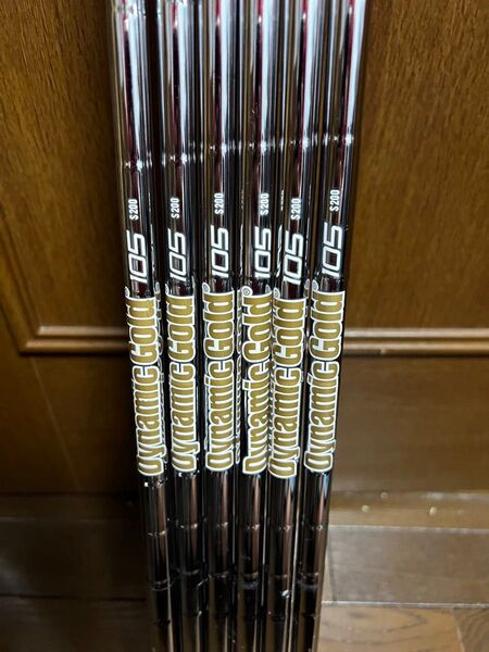 シャフト Dynamic Gold 105 S200 6i〜AW 6本 ダイナミックゴールド トゥルーテンパー DG105