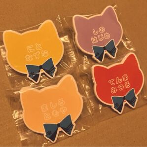 あんスタ ナンジャ 猫耳ネームバッジ なずな 友也 創 光 4点セット