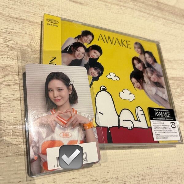 【未開封】NiziU AWAKE 期間生産限定盤 マコ トレカ