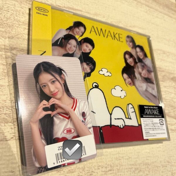 【未開封】NiziU AWAKE 期間生産限定盤 リマ トレカ