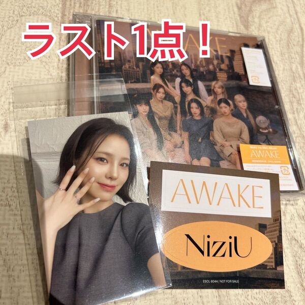 NiziU AWAKE 通常盤 マコ トレカ