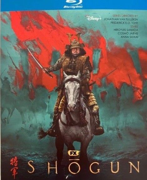 開封済 真田広之「将軍shogun」海外ブルーレイ 2枚組 日本語字幕音声あり リージョンフリー 外箱付き