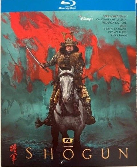 真田広之「将軍shogun」海外ブルーレイ 2枚組 日本語字幕音声あり リージョンフリー 外箱付き 未開封