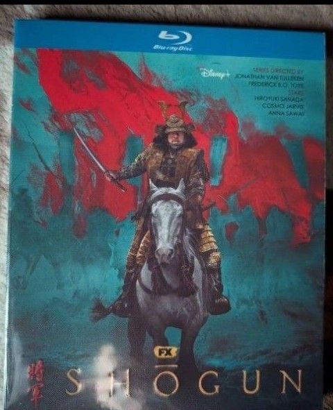 真田広之「将軍shogun」海外ブルーレイ 2枚組 日本語字幕音声あり リージョンフリー 外箱付き 未開封