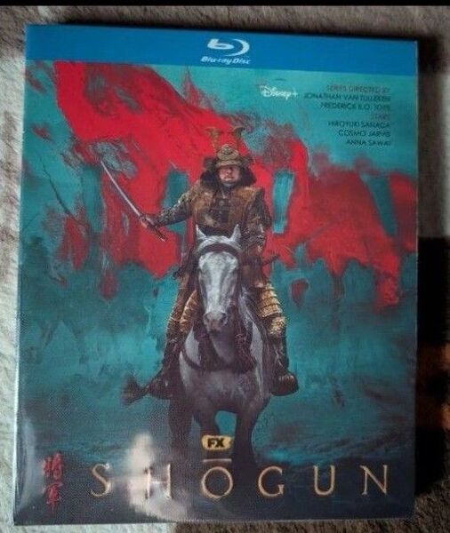 開封済 真田広之「将軍shogun」海外ブルーレイ 2枚組 日本語字幕音声あり リージョンフリー 外箱付き