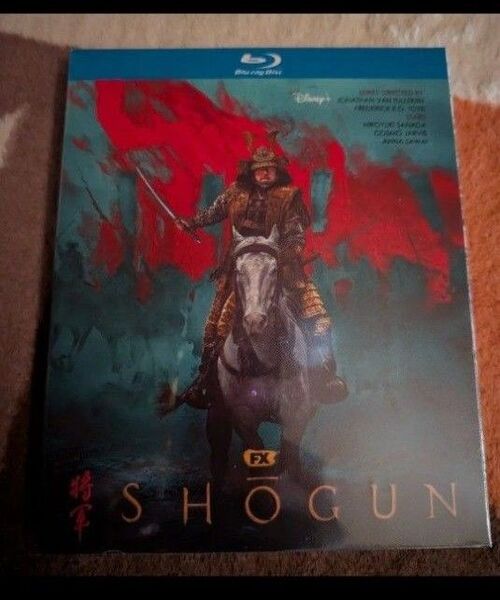 開封済 真田広之「将軍shogun」海外ブルーレイ 2枚組 日本語字幕音声あり リージョンフリー 外箱付き