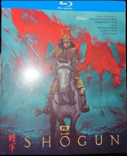 開封済 真田広之「将軍shogun」海外ブルーレイ 2枚組 日本語字幕音声あり リージョンフリー 外箱付き