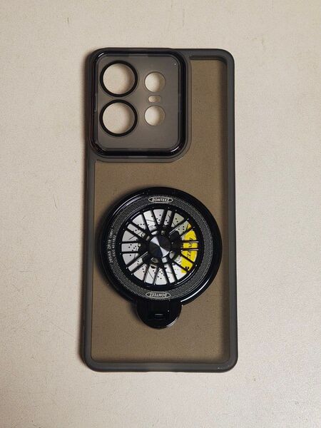 Motorola Edge 50 Pro/Edge 50s Pro 用 ワイヤレス充電対応 ジャイロタイプ スタンド ケース