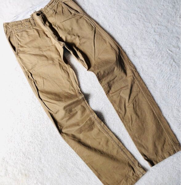 【UNIQLO】ユニクロ カジュアル コットン チノパン ウエスト73cm メンズM 春夏 /792-D