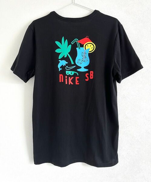 NIKE ナイキ SB DRI-FIT Tシャツ 刺繍ロゴ バックプリント 半袖