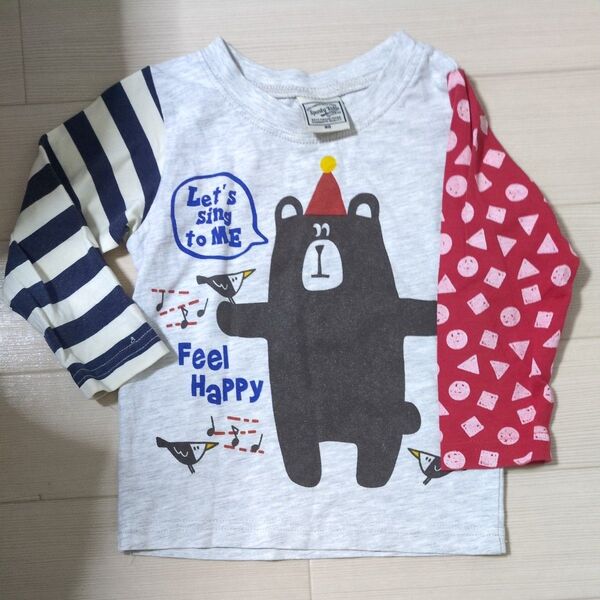 長袖 カットソー 90cm 美品