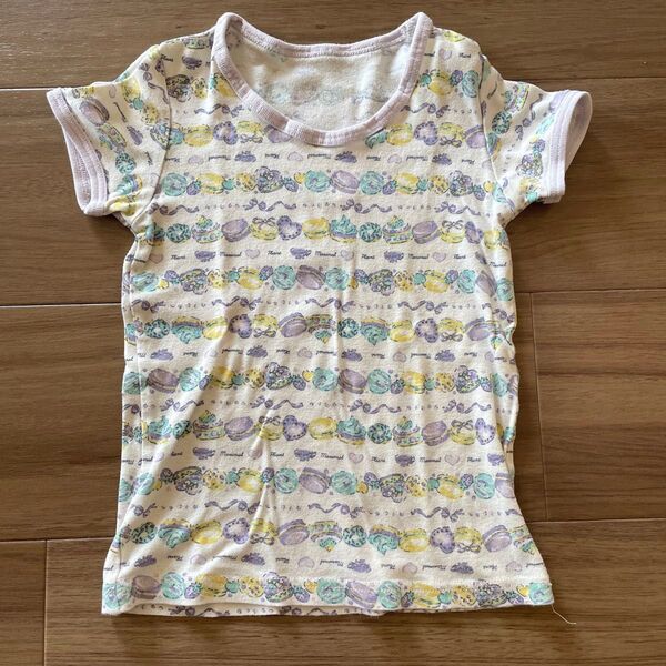 肌着 半袖Tシャツ 110 キッズ 綿100%