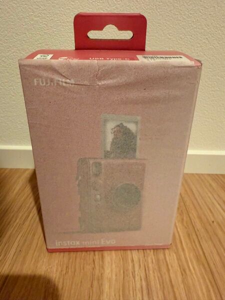 instax mini Evo pink チェキ FUJIFILM 富士フイルム EVO PINK