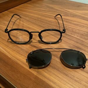  ultra rare! beautiful goods Tom Brown THOM BROWNE. NEW YORK* sunglasses /-/BLK/BLK black removed possibility 