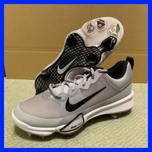 ナイキ スパイク 金具 Force Zoom Trout 9 グレー 26.5cm NIKE 野球