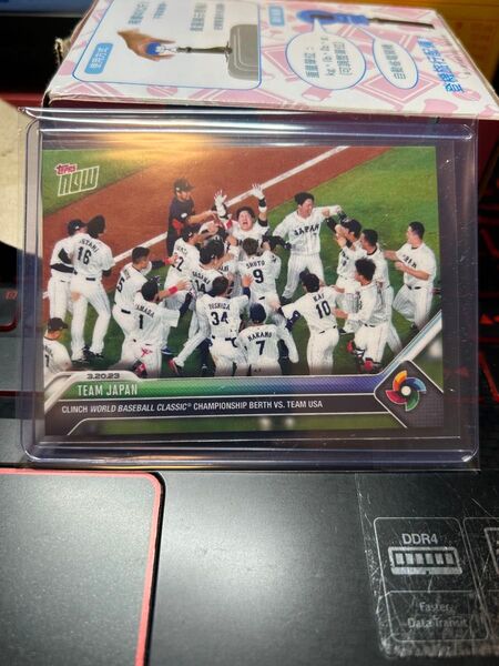 2023 Topps Now WBC 67 侍ジャパン 準決勝進出