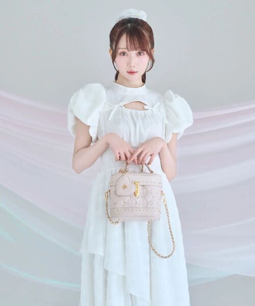 ロゼミューズ jacquard check dress ワンピース