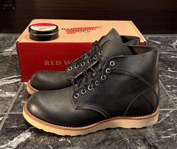 【新品・廃盤】レッドウィング 8190 アイリッシュセッター プレーントゥ 刻印