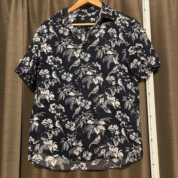 古着 シャツ Tシャツ アメリカン 半袖シャツ 総柄 アロハシャツ 快適 柄