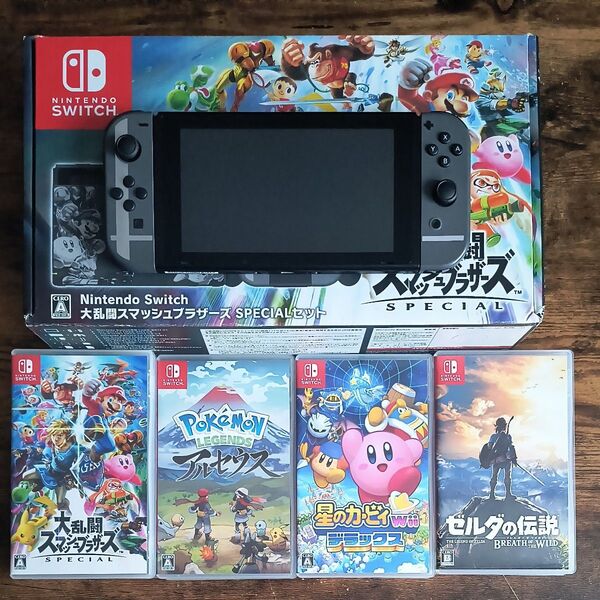 Nintendo Switch 大乱闘スマッシュブラザーズ SPECIALセット ソフト14本セット