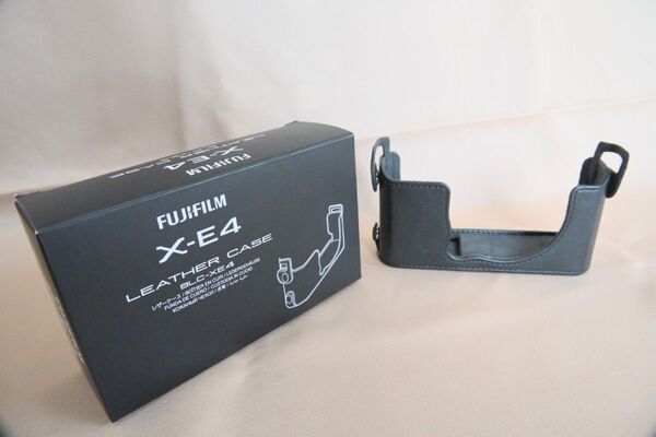FUJIFILM X-E4用 純正 レザー ジャケットBLC-XE4