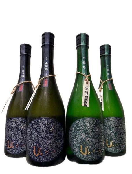 【4本セット】産土 穂増 四農醸 生酒 2024 720ml 産土 山田錦 六農穣 生酒 2024 720ml
