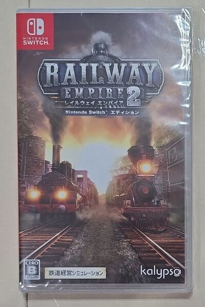 【新品・未開封】 Nintendo Switch ソフト RAILWAY EMPIRE 2 レイルウェイエンパイア2