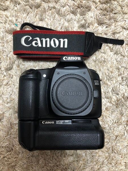 canon EOS30D ボディ&バッテリーグリップ BG-E2N