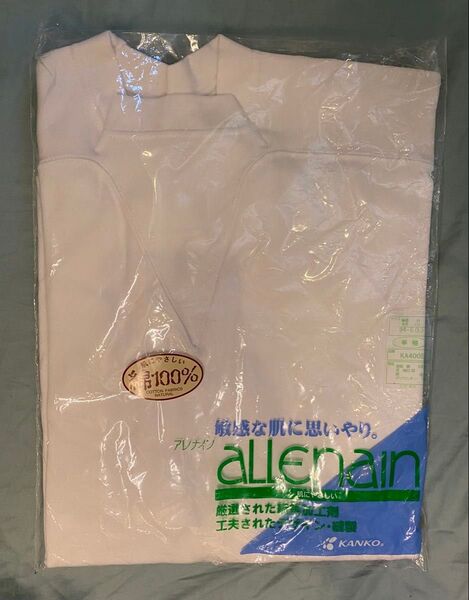 【新品】 kanko カンコー 半袖 体操服 ハイネック ヨーク 綿 Lサイズ アレナイン allenain