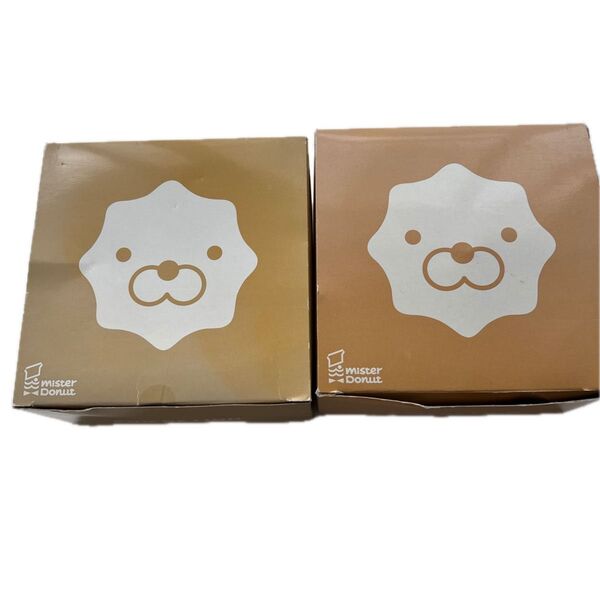 ミスド ポンデライオン 重箱 お弁当箱 小物入 食器 2個セット ミスタードーナツ