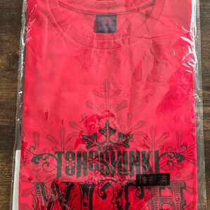 東方神起 Tシャツ RED Sサイズ