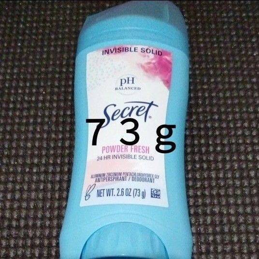 Secret シークレット デオドラント パウダーフレッシュ 73g