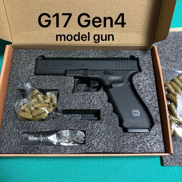 未使用 グロック17 Gen.4 排莢ブローバックトイガン GLOCK17 おまけ付き♪ 樹脂製モデルガン