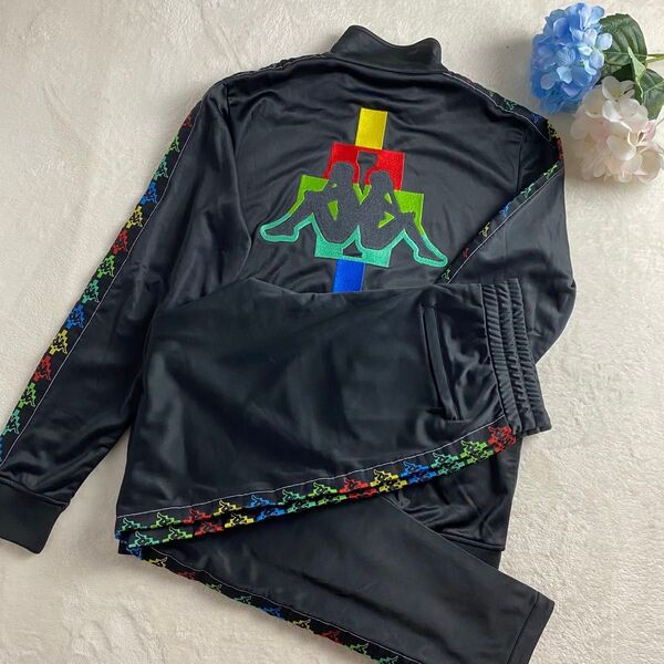 【超激レア☆美品】kappa×MARCELO BURLON カッパ×マルセロバーロン コラボ ジャージセットアップ 刺繍