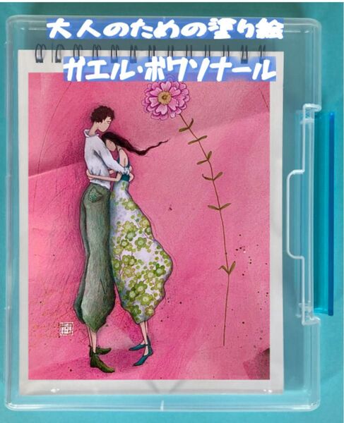 大人の塗り絵 妖精たち ガエル・ボワソナール 絵画アート 12デザイン x 各塗り絵線画2枚 (24ページ)