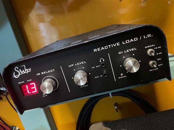 Suhr Reactive Load I.R. 元箱・アダプタ・取説付属