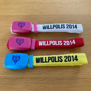 BUMP OF CHICKEN WILLPOLIS2014 ザイロバンド 3点セット