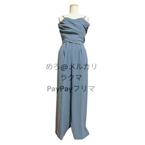 ラグナムーン クロスベアパンツドレス パンツドレス キャバドレ オールインワン S ドレス サロペット