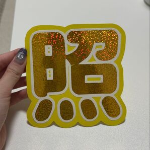 SnowMan 岩本照 ミニうちわサイズ 文字パネル