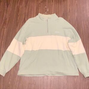 evisen skateboards ハーフジップトレーナー グリーン