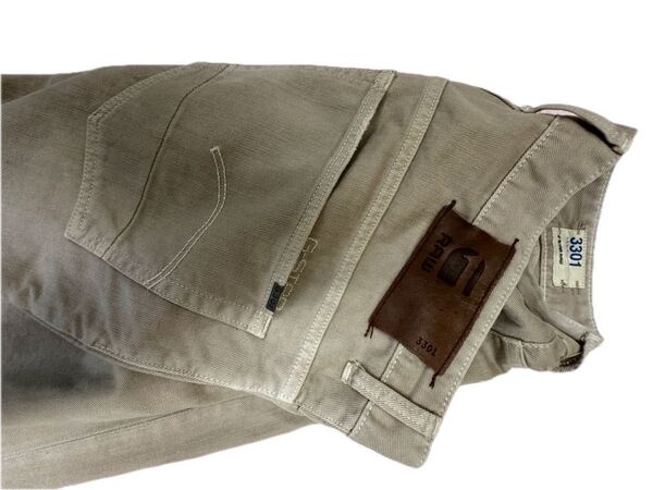 G-STAR RAW ジースターロウ チノパン 3301 ベージュ系