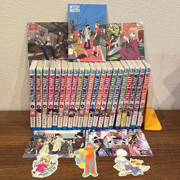 全巻初版帯特典つき ウィッチウォッチ 1〜21 (ジャンプコミックス) 篠原健太/著