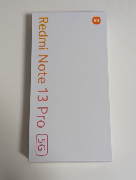 新品未開封 Xiaomi Redmi Note 13 Pro 5G ブラック