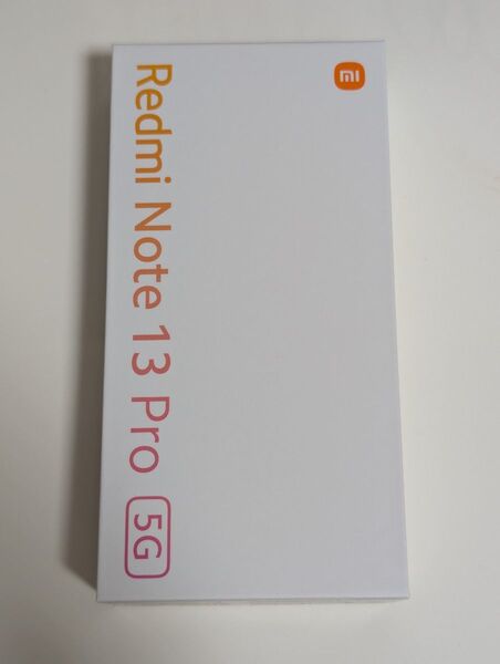 新品未開封 Xiaomi Redmi Note 13 Pro 5G ブラック